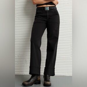 American Eagle Outfitters High Waisted Utility Stovepipe Pant